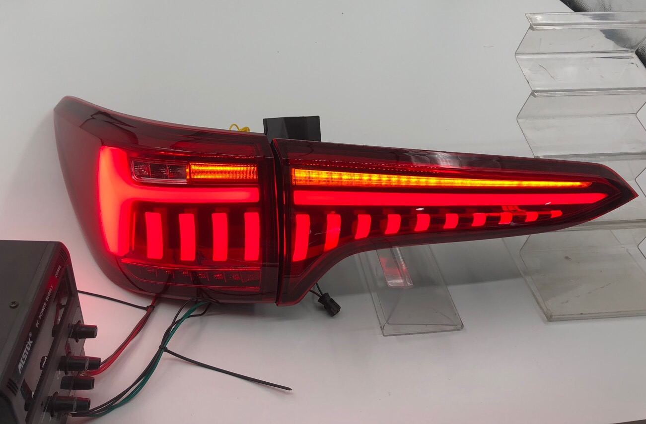 2019 New WENYE Arrival Wholesales Full LED Sequential Tail lamp 2015+ Fortuner Tail Light
