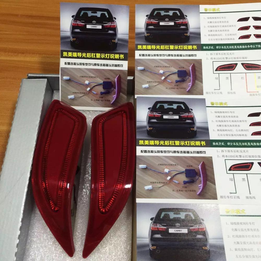 Hot selling rear led bumper lamp reflector for CAMRY 15-16