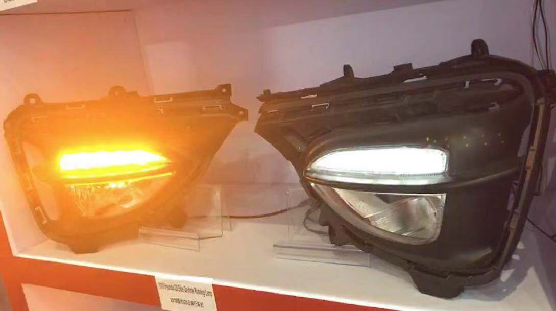 Hot selling fog lamp cover drl daytime lamp for H0NDA C1VIC head light bumper lamp