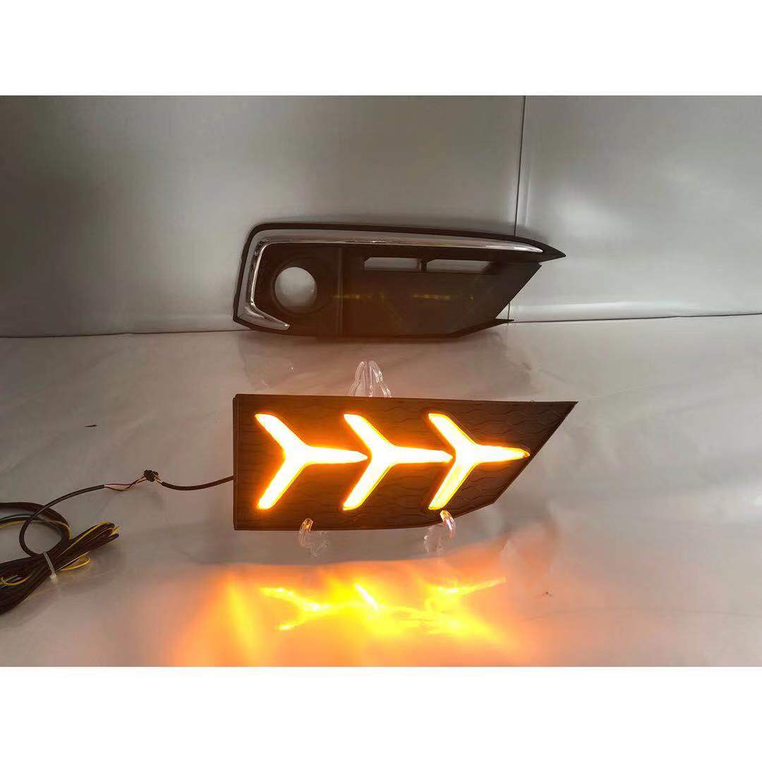 New design led daytime running lamp drl for C`I`VIC fog lamp 2019